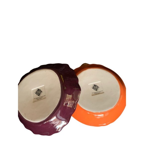 Plentiful Pantry Pumpkin/Berry Pie Plate - Picture 4 of 5